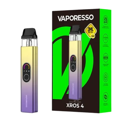 Vaporesso XROS 4 1000 Lilac Purple (Фиолетовый, с картриджем) Многоразовый POD